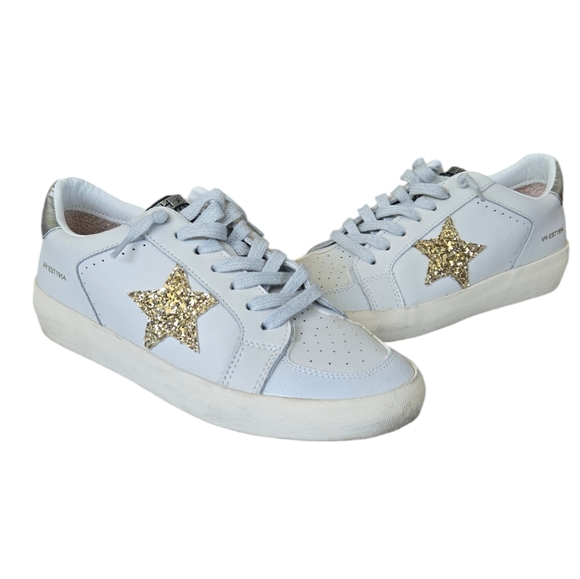 Vintage Havana Magneev Gold Glitter star sneakers - Picture 1 of 10